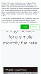 Mobile Screenshot of designpickle.com
